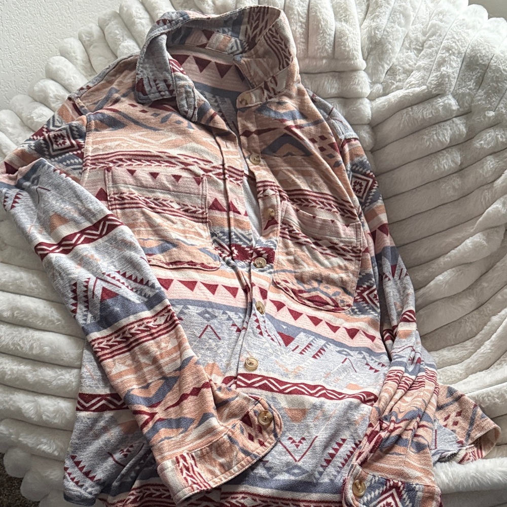 C&C California Multicolor Button-Down Shirt